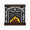 Fireplace Fire  Icon