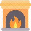 Fire Winter Chimney Icon