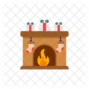 Fireplace Fire Winter Icon