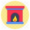 Hearth Fireplace Fireside Icon