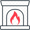 Fireplace Hearth Mantel Icon