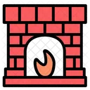 Fireplace Fireplaces Winter Icon