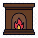 Fireplaces Chimney Chimneys Icon