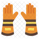 Fireproof Fireman Glove Icon