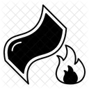 Fireproof Blanket Fire Blanket Security Icon