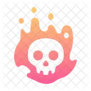 Horror Skull Halloween Icon
