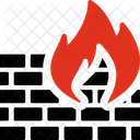 Firewall Antivirus Secure Icon