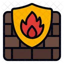 Firewall Server Internet Icon