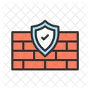 Firewall Security Protection Icon