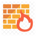 Firewall Safety Wall Icon