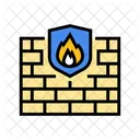 Firewall Cloud Computing Icon
