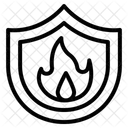 Firewall Security Protection Icon