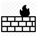 Firewall Security Protection Icon