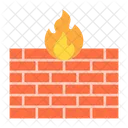 Firewall Security Protection Icon