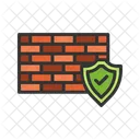 Firewall Security Protection Icon