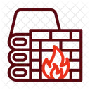 Firewall Security Protection Icon