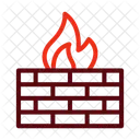 Firewall Security Protection Icon
