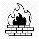 Firewall Security Protection Icon