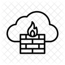Firewall Security Protection Icon