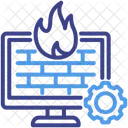 Firewall Security Management Icon