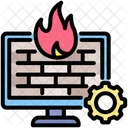 Firewall Security Management Icon