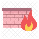 Network Firewall Firewall Protection Wall Icône