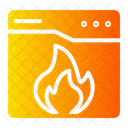 Firewall Web Page Browser Icon