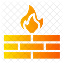 Firewall Security System Miscellaneous Icon