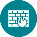 Firewall Safety Security Icon