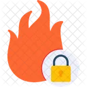 Firewall Fire Online Protection Icon