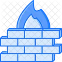 Fire Wall Protection Icon