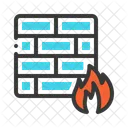 Firewall Security Safety Icon
