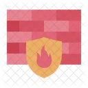 Firewall Software Security Icon