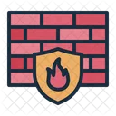 Firewall Software Security Icon