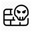 Firewall attack  Icon