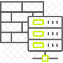 Firewall De Banco De Dados Banco De Dados Seguranca Ícone