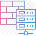 Firewall De Banco De Dados Banco De Dados Seguranca Ícone