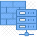 Firewall De Banco De Dados Banco De Dados Seguranca Ícone