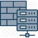 Firewall De Banco De Dados Banco De Dados Seguranca Ícone