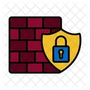 Cortafuegos De Ciberseguridad Cortafuegos Ciberseguridad Icono