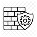 Firewall-Einstellung  Symbol