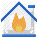 Firewall Home Firehouse Fire Icon