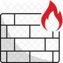 Firewall Antivirus Safety Icon