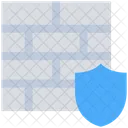 Security Firewall Defense Icon