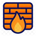 Firewall Network Internet Icon