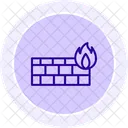 Firewall Security Network Icon