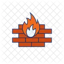 Firewall Security Protection Icon