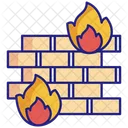 Firewall Security Protection Icon