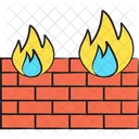 Firewall Security Protection Icon