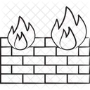 Firewall Security Protection Icon